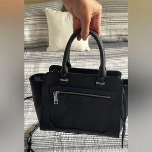 Rebecca Minkoff black leather handbag